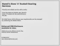 Danniis Done n Dusted Cleaning Services 961195 Image 1