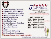 FIVE STAR SPECIALIST DRY CLEANERS 987834 Image 0