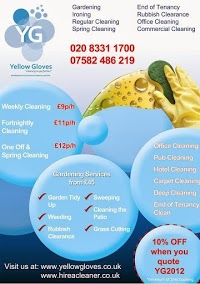 Yellow Gloves Cleaners Ltd 957723 Image 1